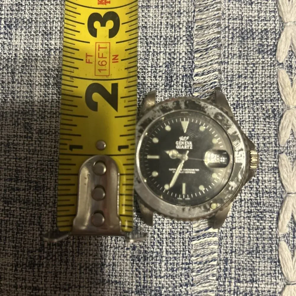 Geneva Quartz Mens Watch-no band